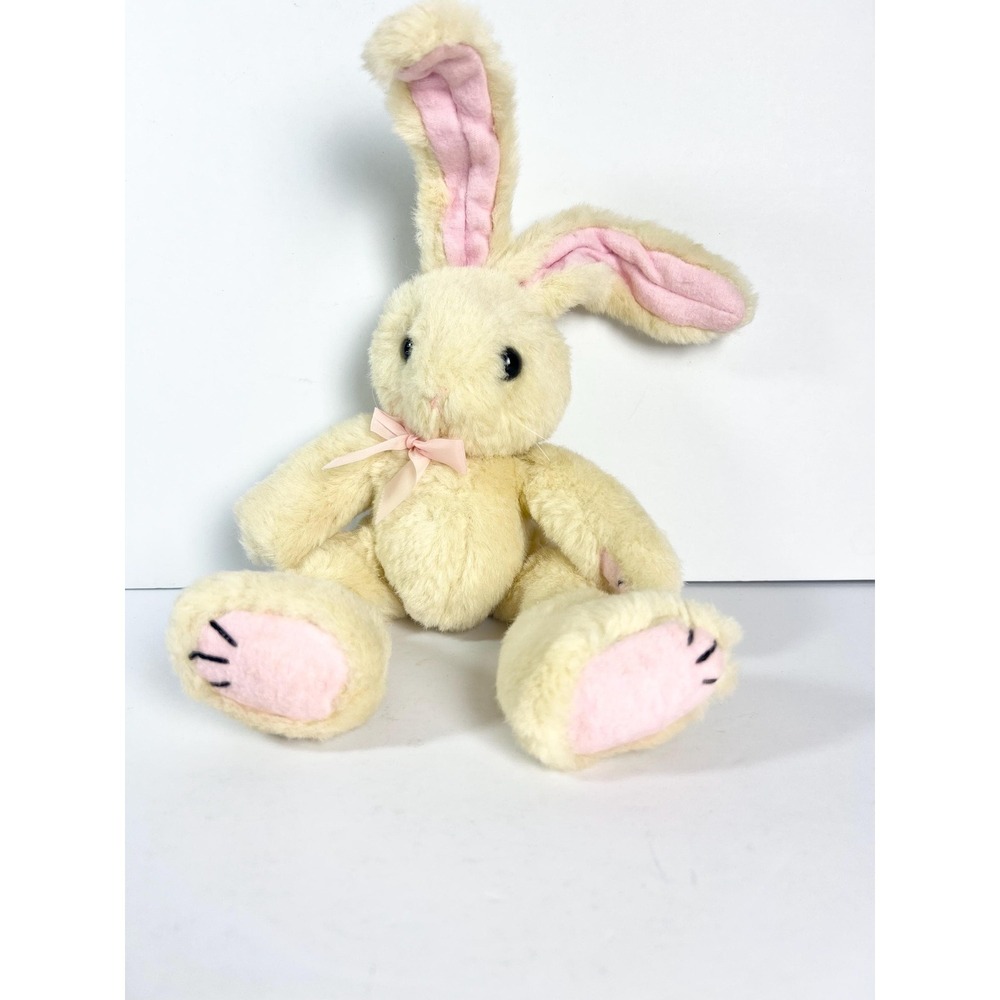 Vintage Bunny Rabbit Beachwood Bunch Stuffed Animal Plush  10" Floppy